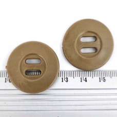 пуговица военная с прорезью 28 мм беж, 1000шт | furnitura.com.ua