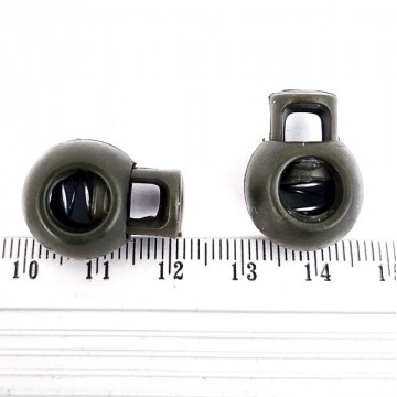 Стопор чорна кулька, 15 мм - furnitura.com.ua