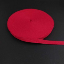 Тесьма х/б (кіперна) червона, 15мм