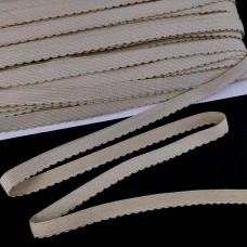 Резинка станова 1 см беж | furnitura.com.ua