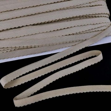 Резинка становая 1 см бежевая - furnitura.com.ua
