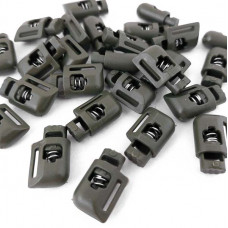 стопор бочка з бічним кріпленням, хакі, 100шт Арт.5025 | furnitura.com.ua