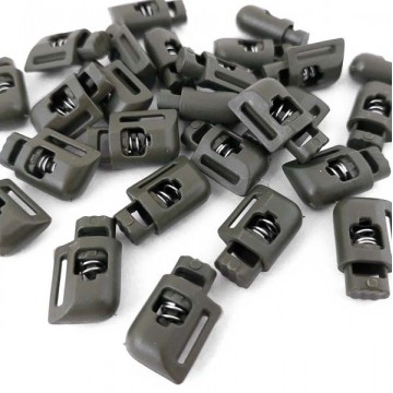 стопор бочка с боковим креплением, хаки, Арт.5025 - furnitura.com.ua