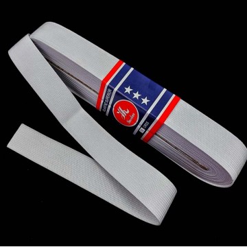 резинка 3 см белая (боб 10 м) К - furnitura.com.ua