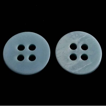 пуговица рубашечная матовая голубая 18/4, 100 шт - furnitura.com.ua