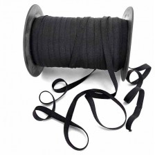 Резинка білизняна чорна, 8 мм  