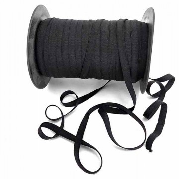 Резинка білизняна чорна, 8 мм - furnitura.com.ua