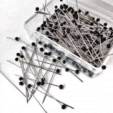 булавка бусинка 0,4х35 мм - furnitura.com.ua