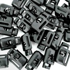 стопор бочка з бічним кріпленням, чорний, 100шт Арт.5025