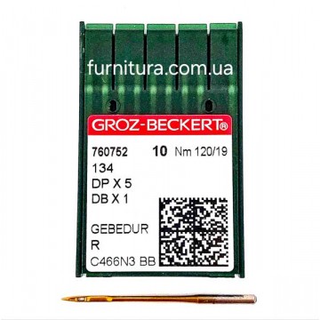 голка Groz-beckert DPх5 №120 Gebedur - furnitura.com.ua