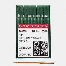 голка Groz-beckert DPх5  №100 Gebedur | furnitura.com.ua