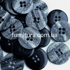 гудзик F L32/4 уд, т.сіра мармур №2000, уп.500 шт | furnitura.com.ua