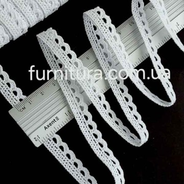 Мереживо Кроше, ширина 1 см 6110 - furnitura.com.ua