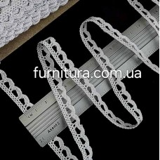 Мереживо кроше, 1 см, арт. 5028-10 200 ярдів | furnitura.com.ua