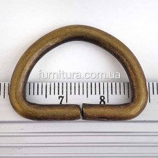 Полукольцо из проволоки антик (4мм), 2.5 см, 100шт | furnitura.com.ua