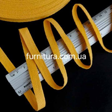 Тесьма х/б (кіперна) яйце, 10мм - furnitura.com.ua
