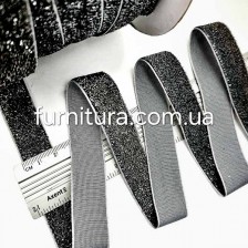 стрічка оксамитова 2см, боб 46 м +люрікс