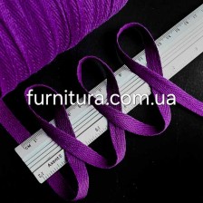 тасьма кіперна х/б 10 мм,  лілова № М178 (200м)
