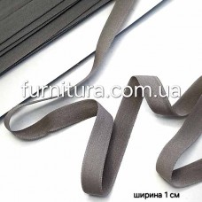 резинка для білизни сіра (матовая) 10мм | furnitura.com.ua