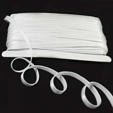 Резинка для бретель 0,8 см  -біла 