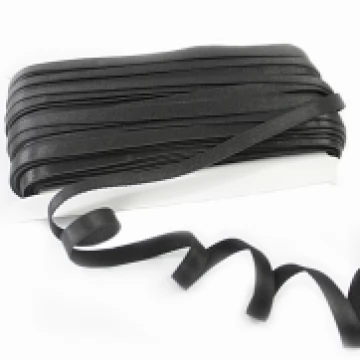 Резинка для бретель 0,8 см -черная - furnitura.com.ua