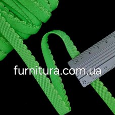 Резинка станова 1 см салатова | furnitura.com.ua