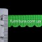 Резинка станова 1 см салатова - 1 - furnitura.com.ua