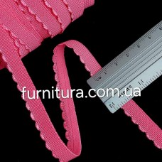 Резинка станова 1 см рожева | furnitura.com.ua