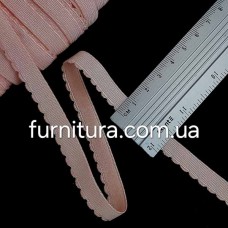 Резинка станова 1 см персикова | furnitura.com.ua