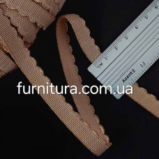 Резинка станова 1 см бежева | furnitura.com.ua