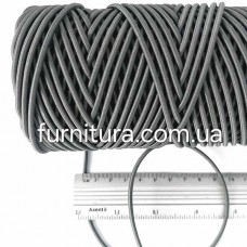 Канат-резина 3 мм боб- 100 м - сіра (149/142) | furnitura.com.ua