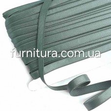 Резинка для бретелів хакі, 1 см | furnitura.com.ua