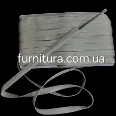 Лента туннельная 10-12 мм, цвет молоко, 46м  | furnitura.com.ua