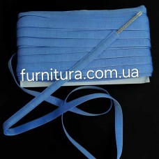 Лента туннельная 10-12 мм, цвет голубой, 46м  | furnitura.com.ua