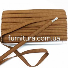 Лента туннельная 10-12 мм, цвет коричневый, 46м  | furnitura.com.ua