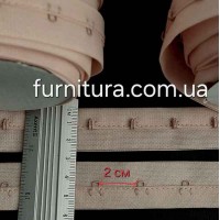 Гачки пластикові на стрічці, 45м