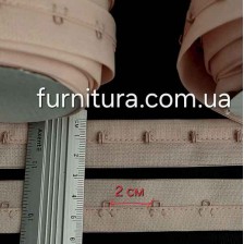 Гачки пластикові на стрічці, 45м