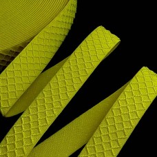 Резинка курткова 3 см жовта (боб 25 ярд) | furnitura.com.ua