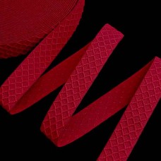 Резинка курткова 3 см червона (боб 25 ярд) | furnitura.com.ua