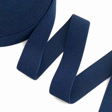 Резинка курткова 4 см синя (боб 25 ярд) - furnitura.com.ua