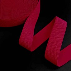 Резинка курткова 4 см красная (боб 25 ярд) | furnitura.com.ua