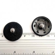 Кнопка пришивная  D26 мм обтянутая тканью, 12 штук