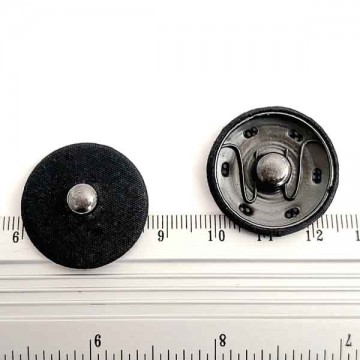 Кнопка пришивная D26 мм обтянутая тканью, 12 штук - furnitura.com.ua