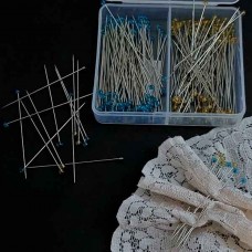 булавка бусинка 0,3х45 мм, 200 шт | furnitura.com.ua