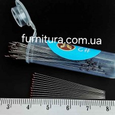 Булавка бусинка 0,3х40 мм, 95 шт | furnitura.com.ua