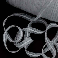 Кромка флізелінова біла з підсилювачем, 1.2 см | furnitura.com.ua