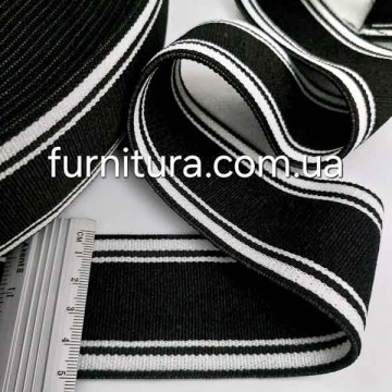 Резинка 5см, смужка (25м) - furnitura.com.ua