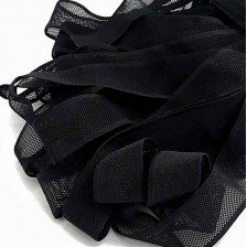 Резинка с сеткой 4 см черная (боб 23 м) 