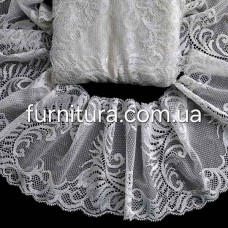 Кружево Италия кремовое, 14 см | furnitura.com.ua