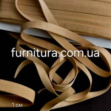 Лента туннельная 10-12 мм, цвет бежевый, 46м  | furnitura.com.ua